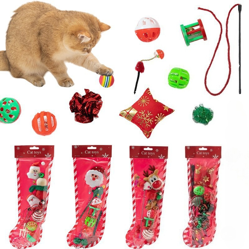 新しいペット用クリスマス猫のおもちゃ、インタラクティブパズル - Elk Bugle Call のレビューと価格