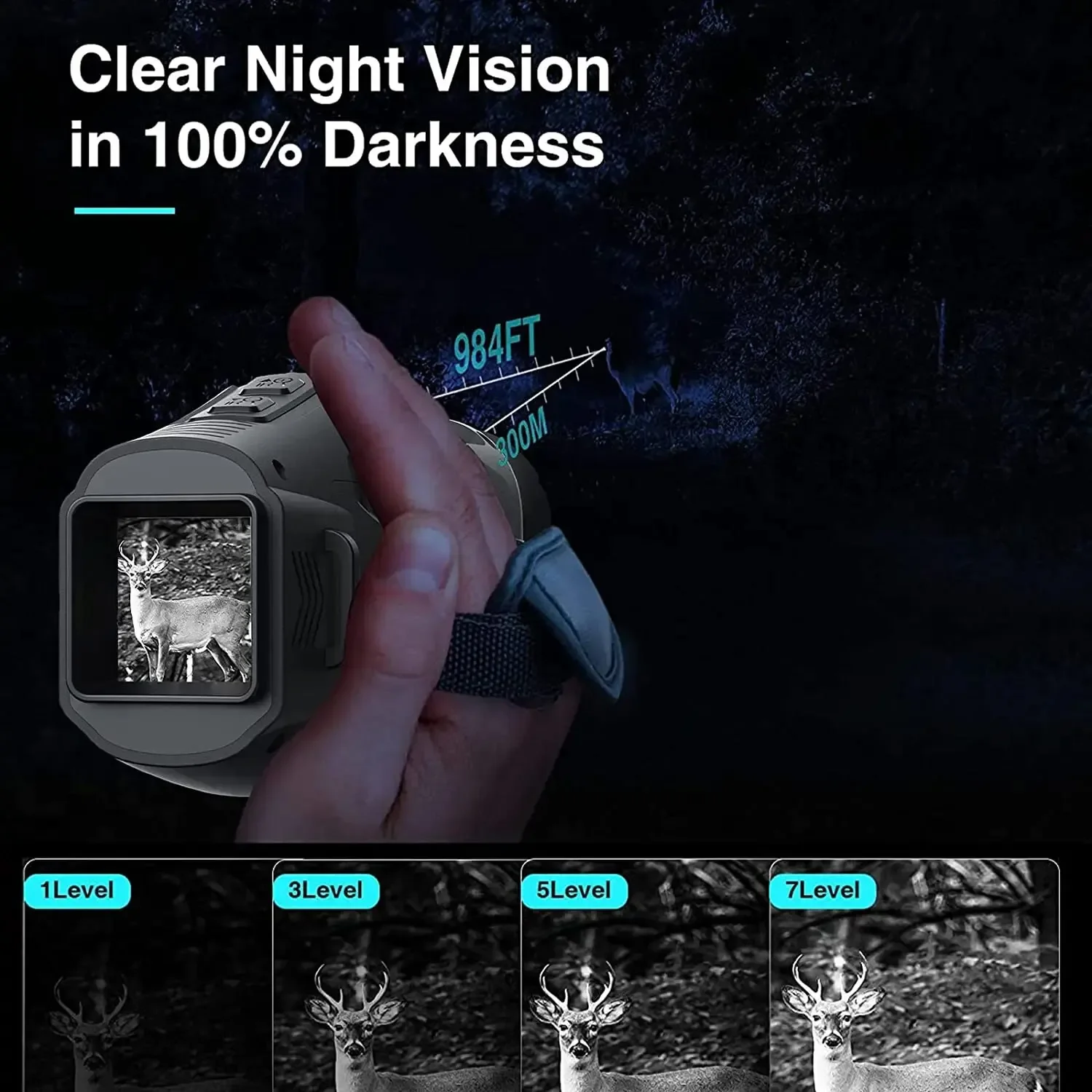 R11 1080P単眼赤外線暗視装置 5倍デジタルズーム 3 - Trail Camera Infrared のレビューと価格