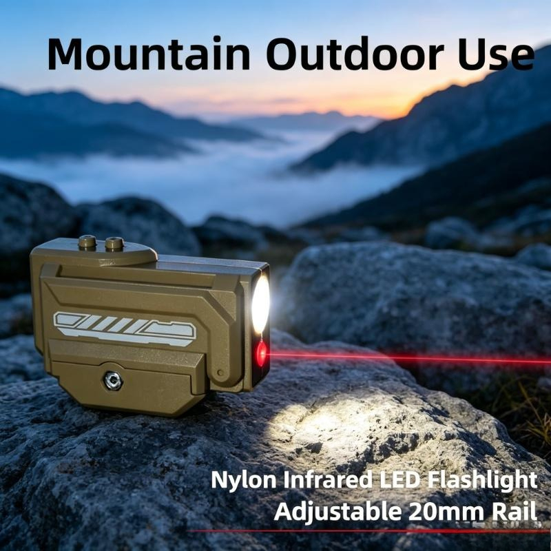 2026年赤外線LED懐中電灯、20mmレールナイロン製調整 - Hunting Outdoor Game のレビューと価格