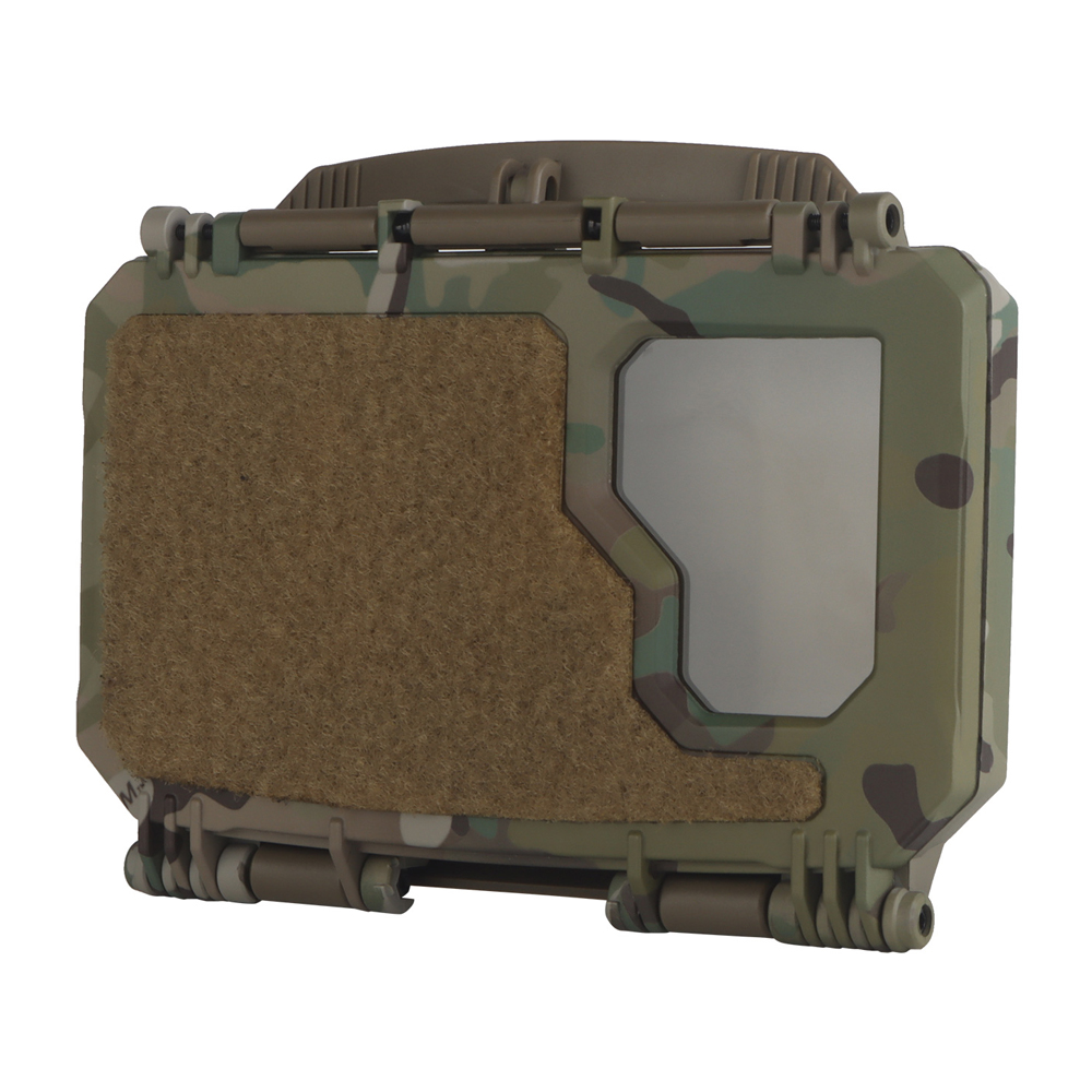 6.7インチの携帯電話やGPS無線機に適したMOLLE収納ボ - Camo Face Paint のレビューと価格