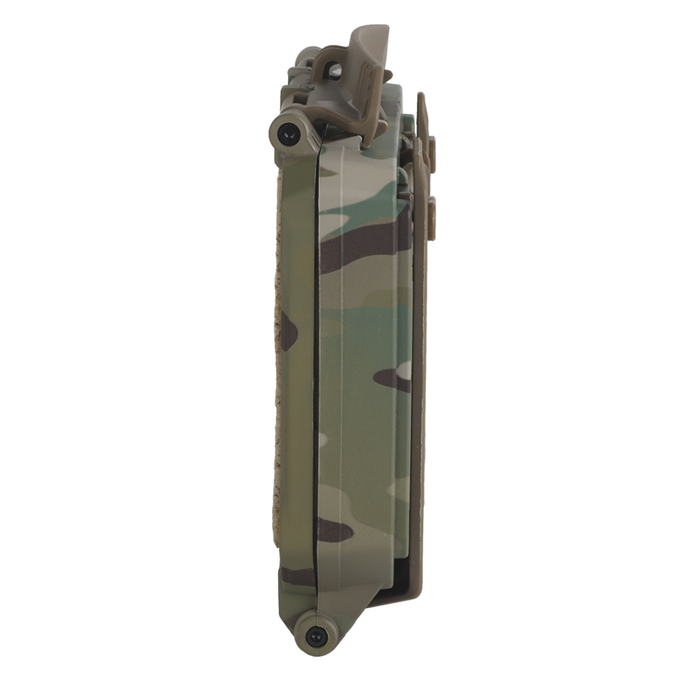 6.7インチの携帯電話やGPS無線機に適したMOLLE収納ボ - Camo Face Paint のレビューと価格