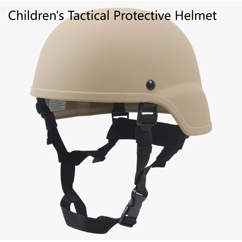 キッズタクティカルヘルメット子供用CSゲームプラスチック保護 - Outdoor Hunting Games For Kids のレビューと価格